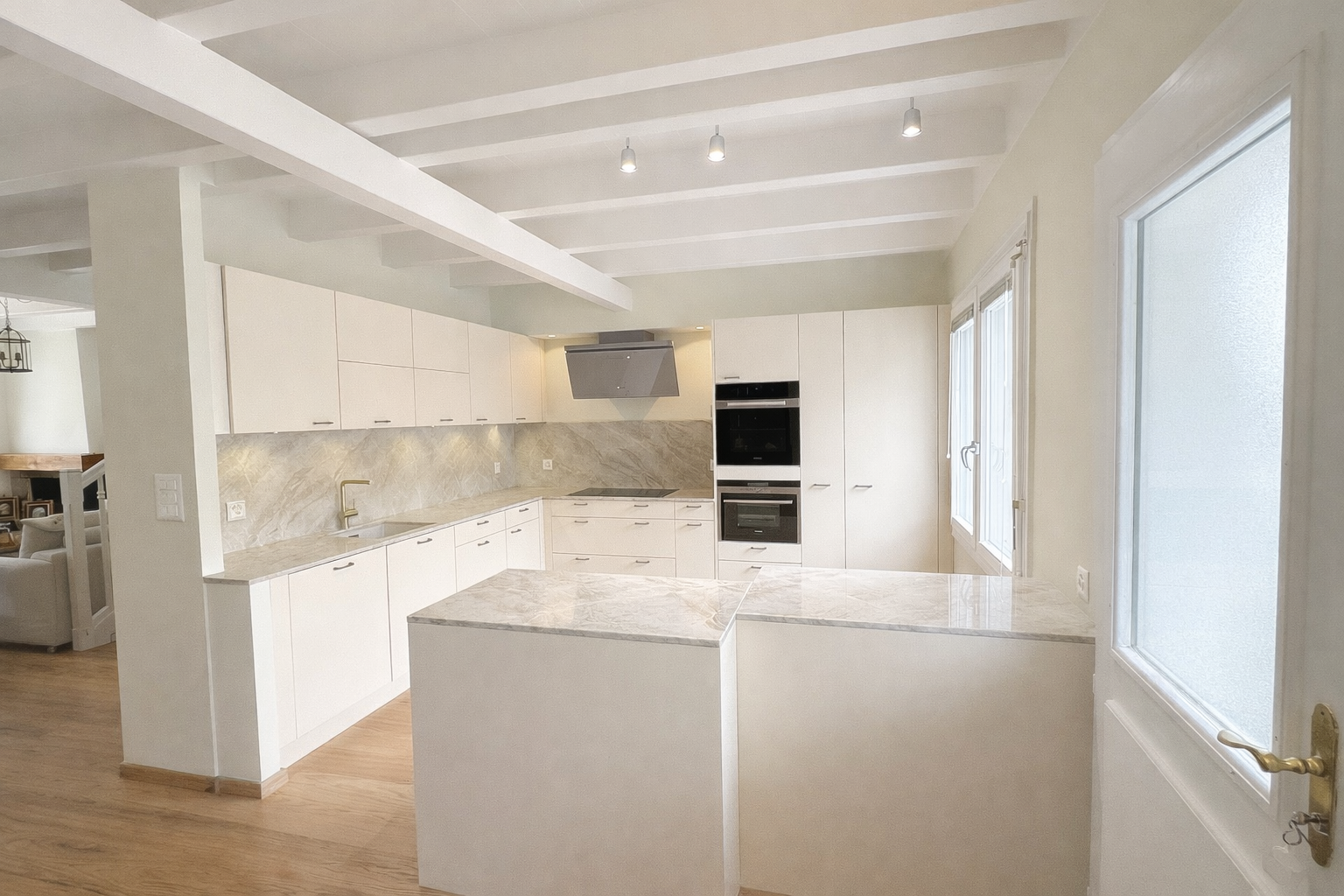 taj mahal quartzite, kitchen renovation