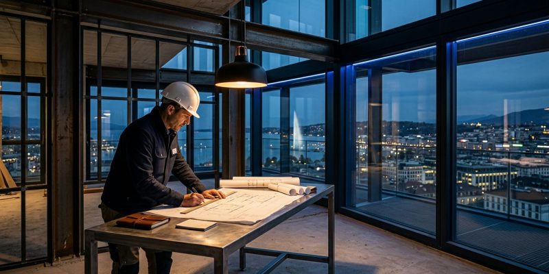 Honoraires direction travaux Genève : comment ils se calculent