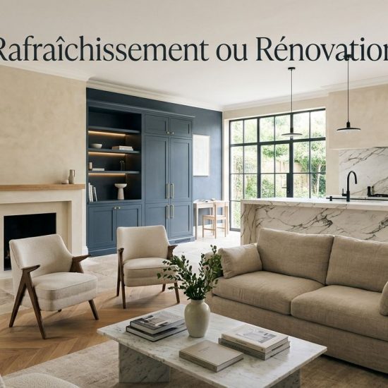Rafraîchissement ou rénovation : bien choisir